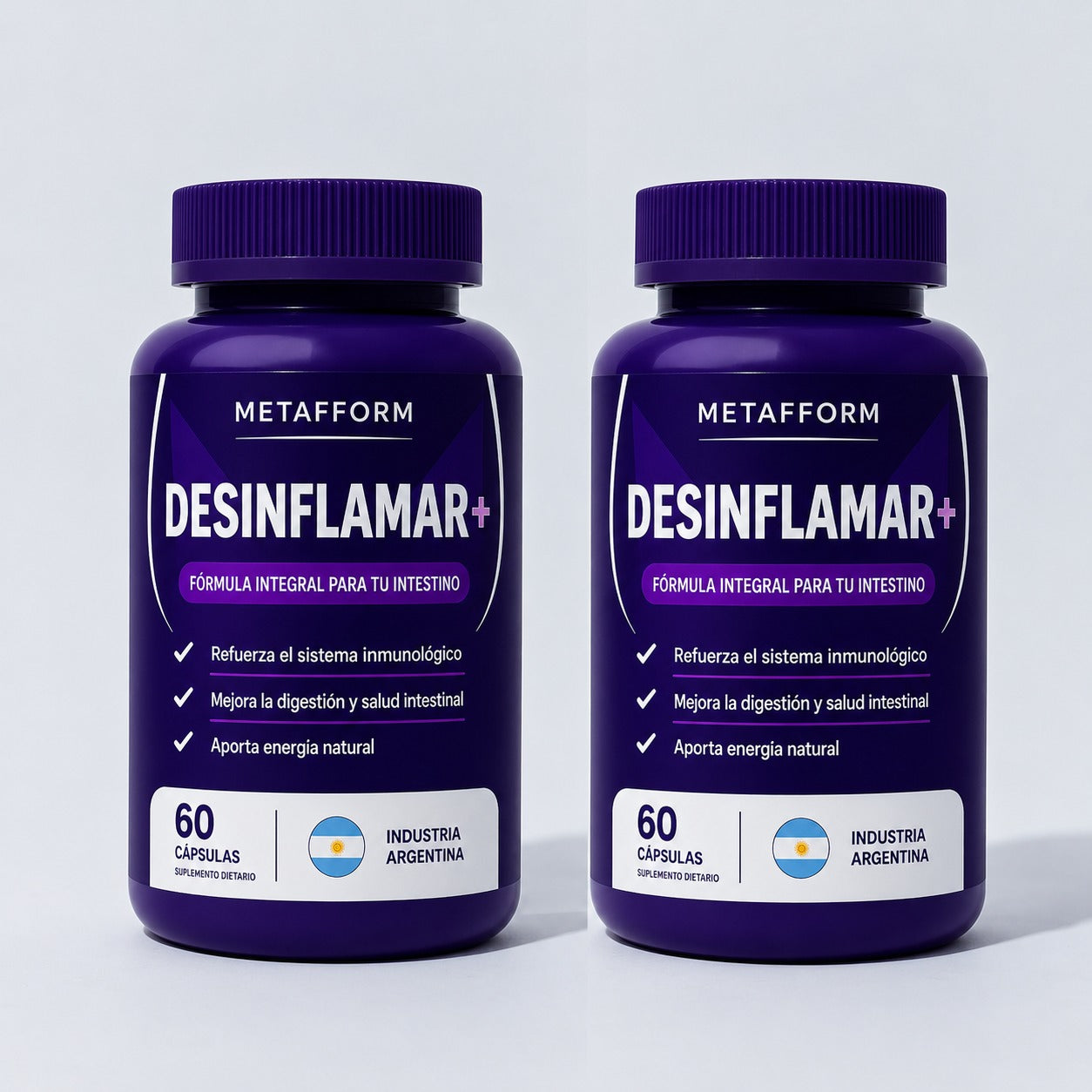 Desinflamar+ Elderberry + Probióticos naturales