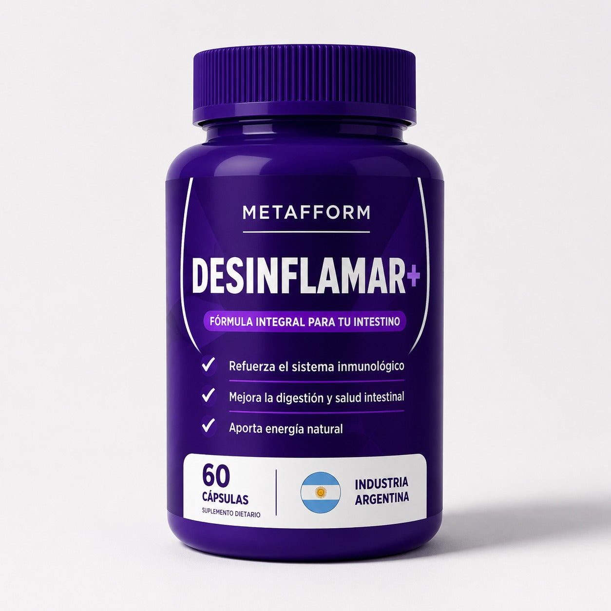 Desinflamar+ Elderberry + Probióticos naturales