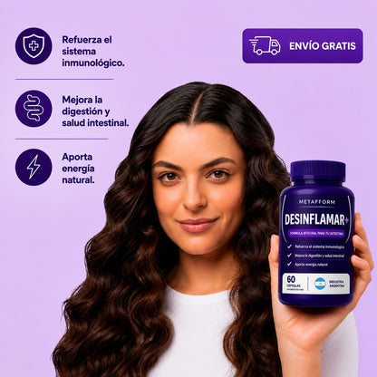 Desinflamar+ Elderberry + Probióticos naturales